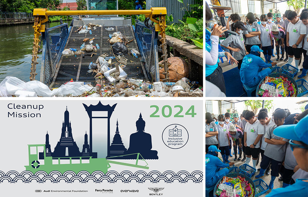 joins clean-up mission including innovative educational project in Thailand - Bentley Environmental Foundation - cChic Magazine Suisse