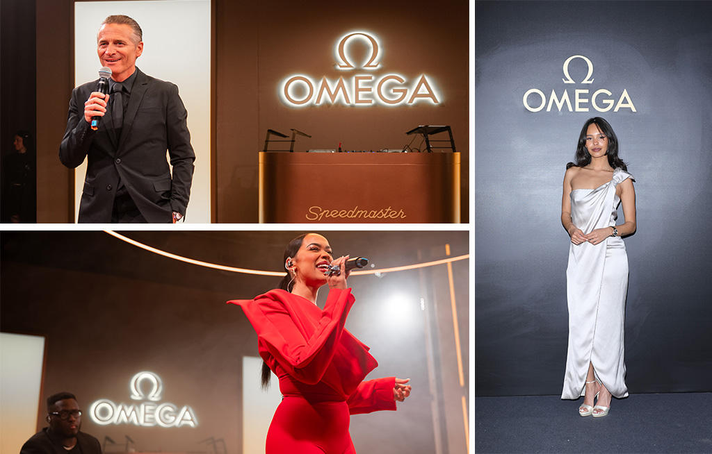 Icons shine with OMEGA