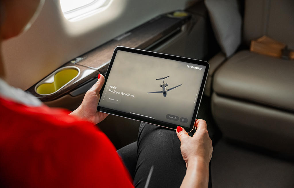 Pilatus - High-Speed Internet Now Available on PC-24 Super Versatile Jet - cChic-Swiss